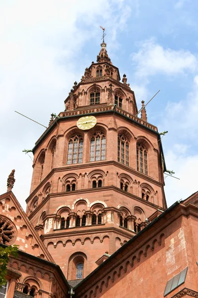 Katedra w Moguncji - mainzer dom — Zdjęcie stockowe
