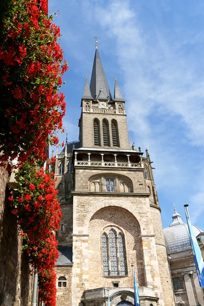 Aachener Dom in Deutschland — Stockfoto