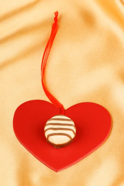 白いチョコレート プラリネ — ストック写真