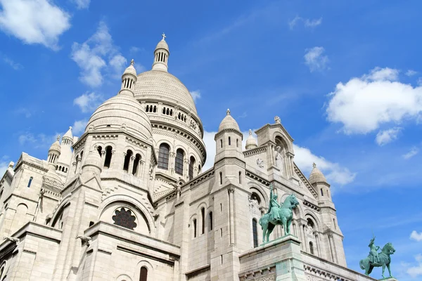 Bazylika Najświętszego Serca Jezusowego (basilique du Sacré coeur), Paryż, — Zdjęcie stockowe