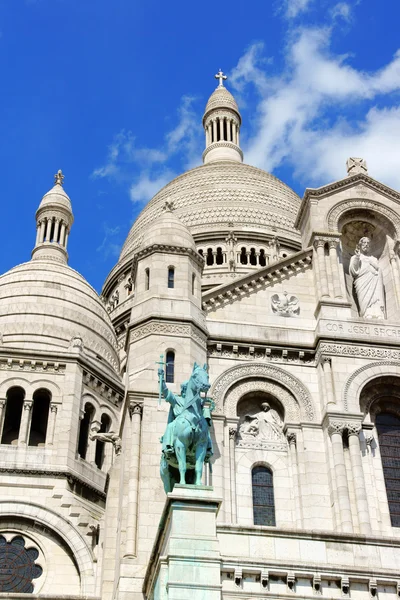 Bazylika Najświętszego Serca Jezusowego (basilique du Sacré coeur), Paryż, — Zdjęcie stockowe