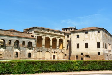 Palazzo ducale (ducal Sarayı) Mantua, İtalya