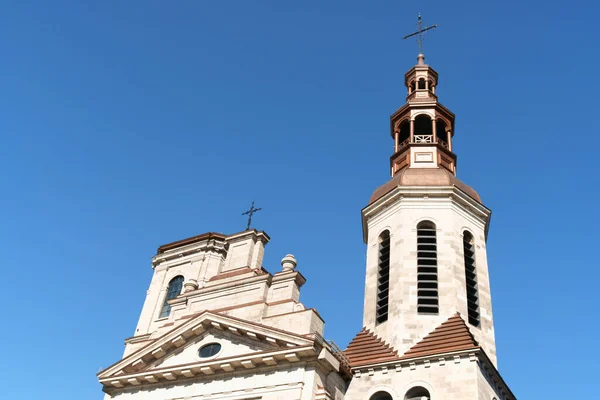 Notre Dame Quebec Basiliek Oudste Parochie Noord Amerika 1647 Bouwde — Stockfoto