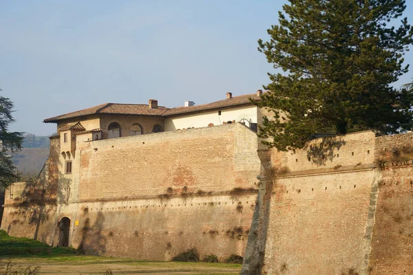 Florentine Gate Porta Fiorentina One Access Defensive Wall Fortified City — Stock fotografie