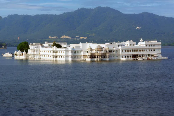 Lake Palace Vid Sjön Pichola Udaipur Rajasthan Indien Slottet Byggdes — Stockfoto