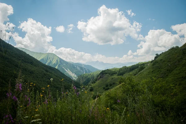 Kaukasiska bergen — Stockfoto