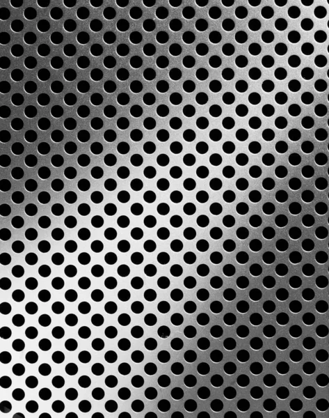 Placa Metálica Perforada Con Gradiente Diagonal Luz — Foto de Stock