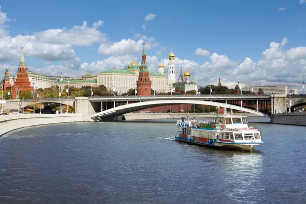 Kremlin bankment, Moskou — Stockfoto