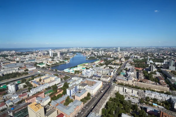 Russland, yekaterinburg city view — Stockfoto