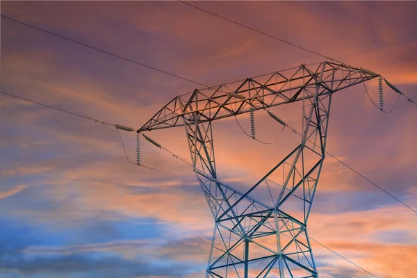 Power line pylons — Stock Photo, Image