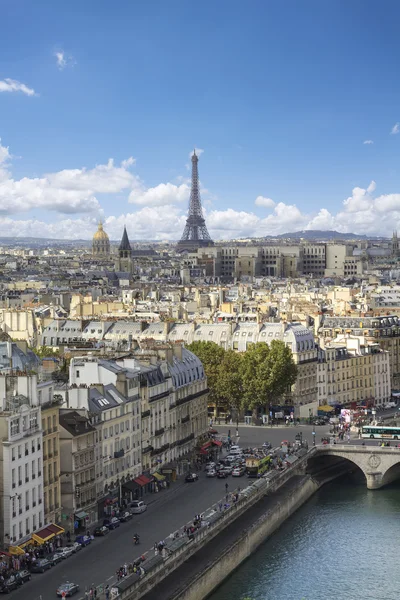 Paris aus der Vogelperspektive — Stockfoto