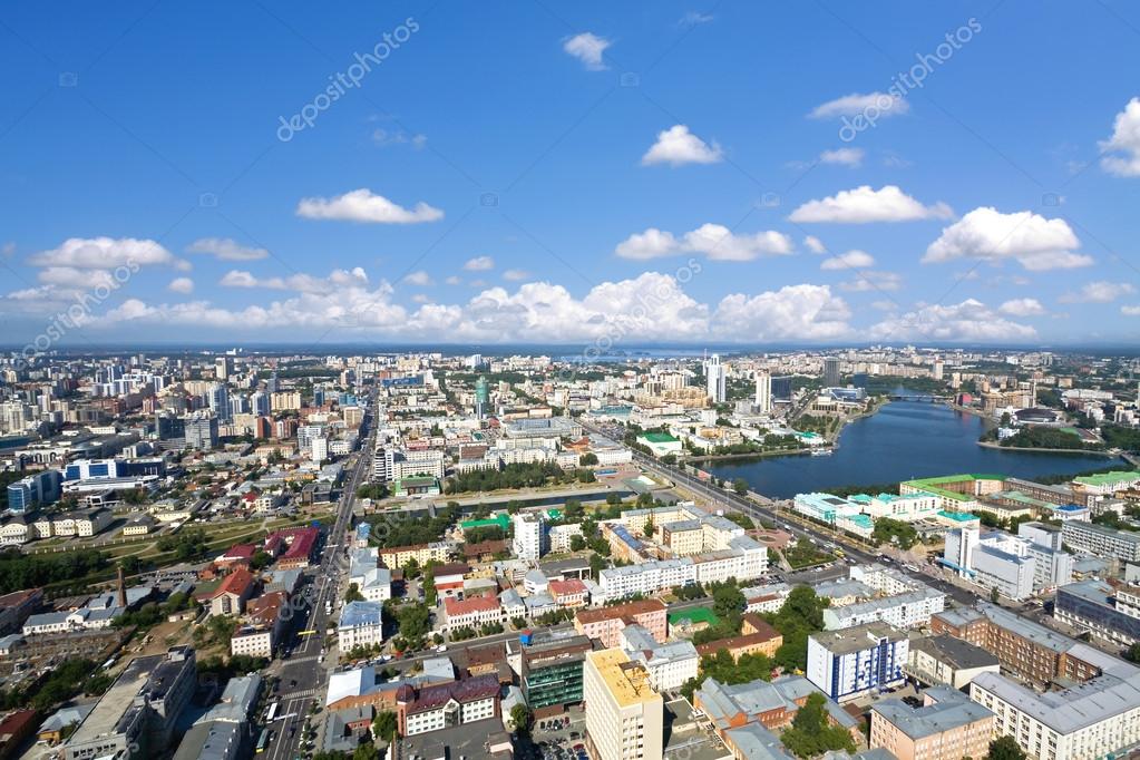City plan Yekaterinburg