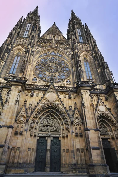 St. Vitus katedralen, Prag - Stock-foto