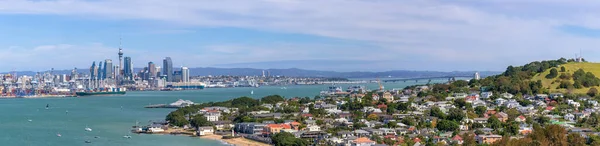 Vista Panorámica Ciudad Auckland Nueva Zelanda —  Fotos de Stock