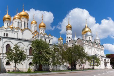  Moskova Kremlin Katedralleri ve Çan Kulesi