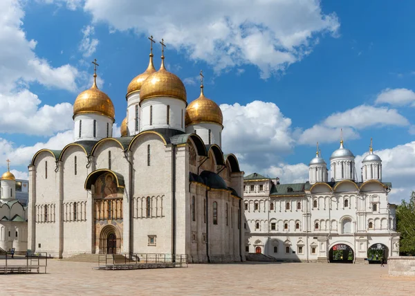 Dormition Assumption Cathedral Moscow Kremlin — Stock Photo, Image