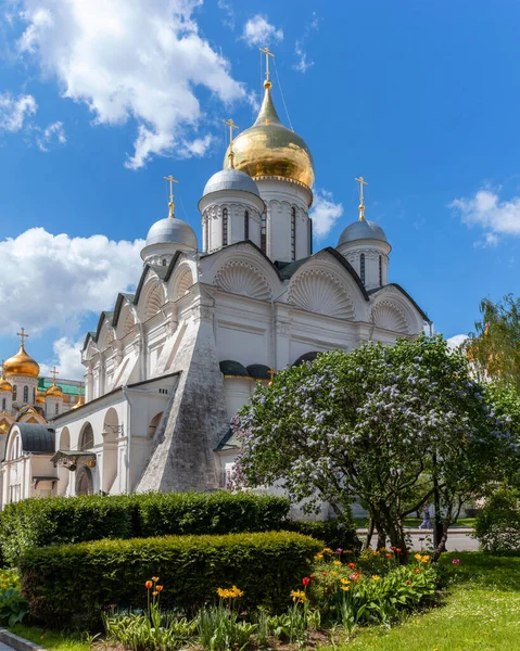 Catedral Arcanjo Moscou Kremlin Rússia — Fotografia de Stock