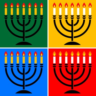 Menorah clipart