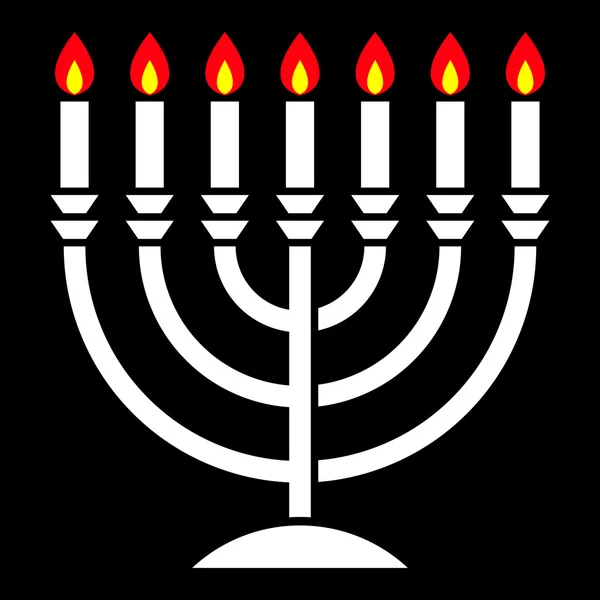 Menorah — Stockvector