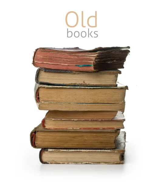 Hromada starých knih — Stock fotografie