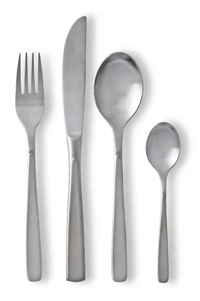 Cutlery set with Fork, Knife and Spoon — Stock Image Cutlery set with Fork, Knife and Spoon Stock Picture