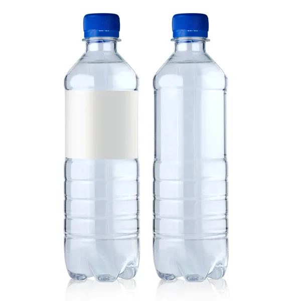 Due bottiglie con acqua — Foto Stock
