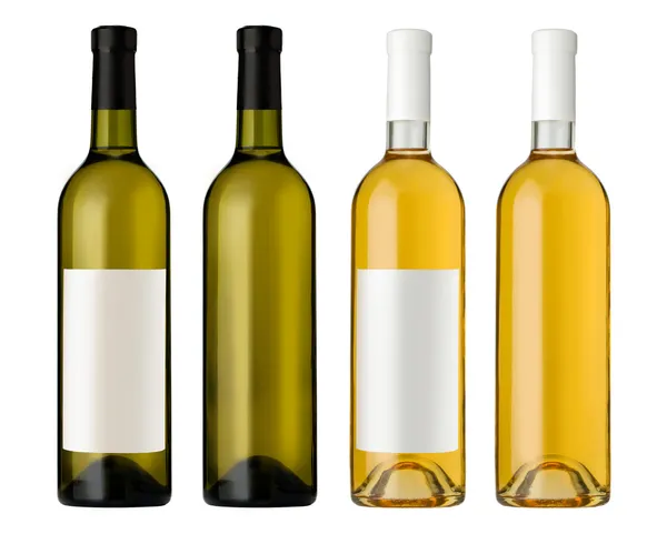 White wine bottle — Stock Photo, Image