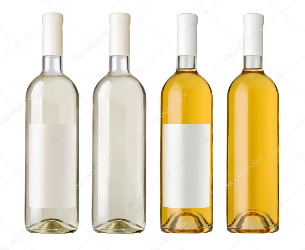 White wine bottle i