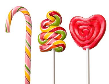 renkli lolipop