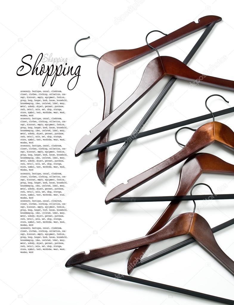 wooden hangers