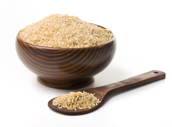 Cup with rice — Stock Photo, Image