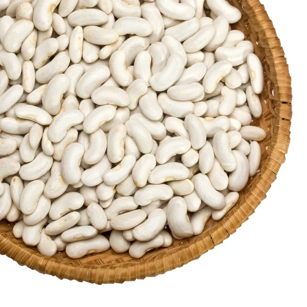 Beans on white — Stock Photo, Image