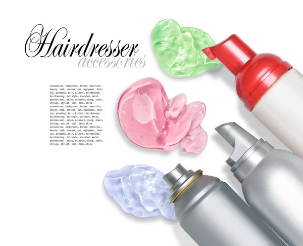 Hairdresser accessories — Stock Photo, Image