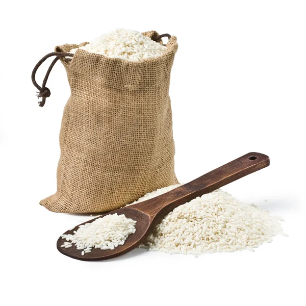 Bag of rice — Stock Photo, Image