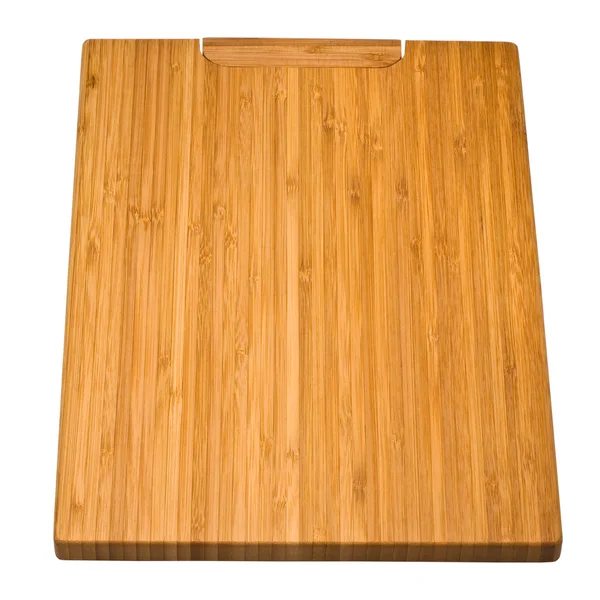Placa de corte de bambu — Fotografia de Stock