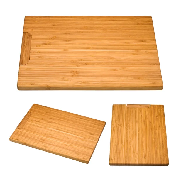 Kitchen bamboo cutting board — Stock Photo, Image