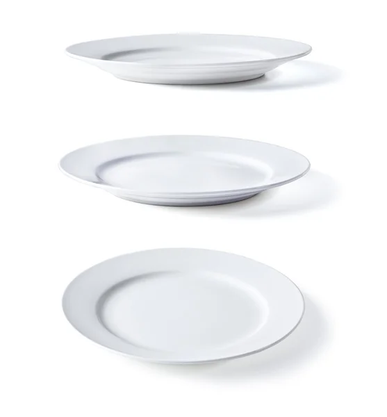White plate Stock Image