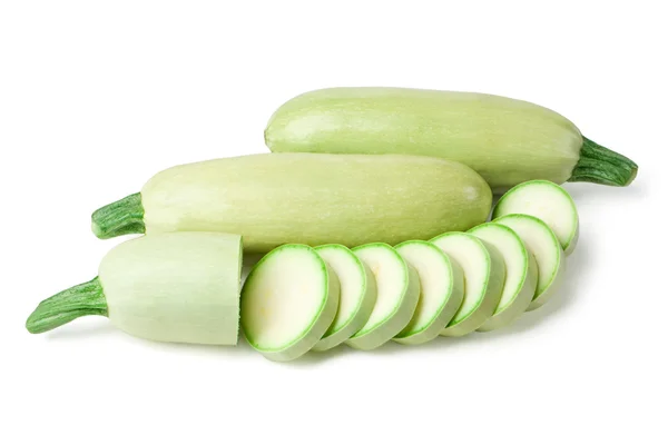 Hellgrüne türkische Zucchini 's — Stockfoto