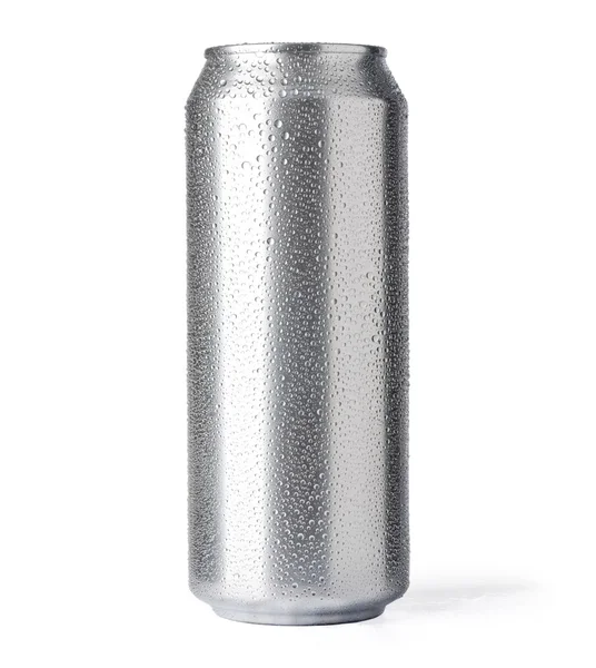 Plechovka piva — Stock fotografie