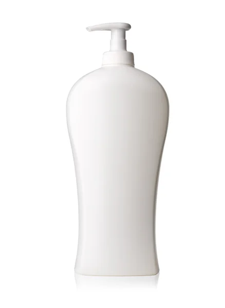 Biały butelka — Zdjęcie stockowe
