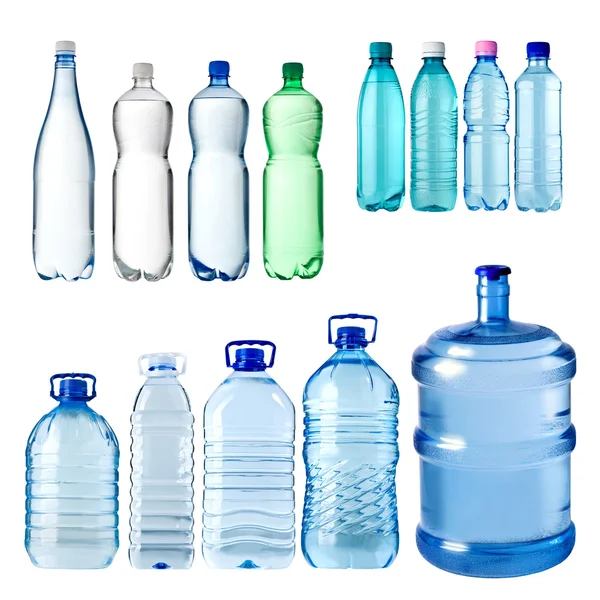 Vattenflaskor Stockfoto