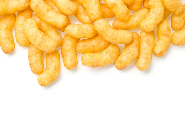 Cheese curl snack — Stock Photo, Image