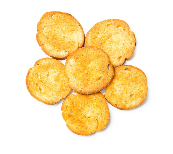 Fried toasted round — Stock Photo, Image