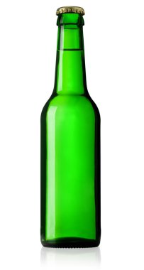 Bir şişe bira.