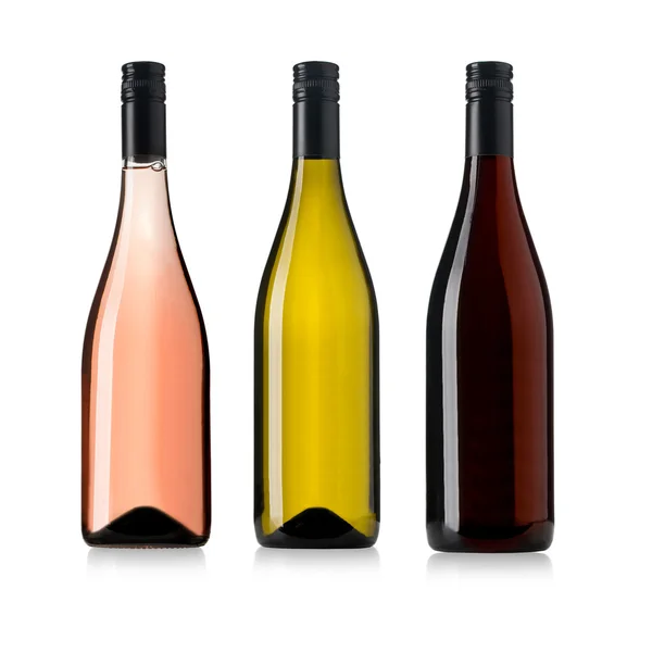 Wine bottles set — Stock Photo, Image