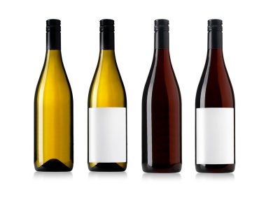 Şarap şişeleri hazır.