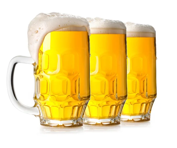 Kolekcja świeże piwo — Zdjęcie stockowe