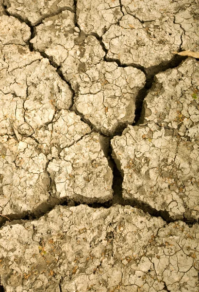 Kurak toprak kırık — Stok fotoğraf