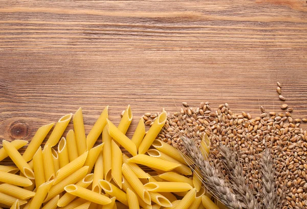 Wheat and pasta — Stock Photo, Image