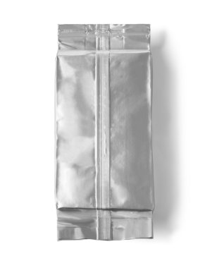 boş gümüş ürün paketleme